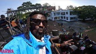 WOW , Witness the Building of Africa Brick By Brick @iammarwa  Villa  ..