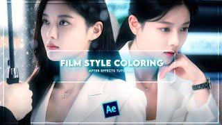 film style after effects coloring using magic bullet looks