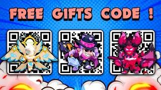 FREE !! NEW LATEST BRAWLSTARS SKINS QR CODE  HYPERCHARGE CODE 