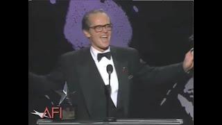 Jack Nicholson accepts the AFI Life Achievement Award in 1994
