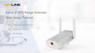 Wavlink AERIAL X AC1200 WiFi Range Extender/Repeater/AP Setup Tutorial and Hardware Overview