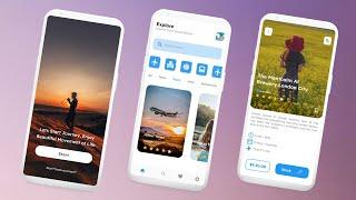 Travel Mobile App UI Design In Flutter - Flutter UI Design Tutorial