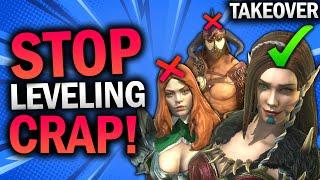 MAX THESE CHAMPIONS ASAP to Level Up Your Account! (Takeover) - Raid Shadow Legends Guide