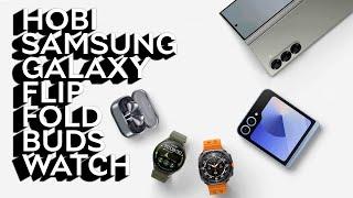 Перші враження від Galaxy Fold 6 та Flip 6, Galaxy Watch Ultra, Watch 7, Buds 3 Pro та Buds 3