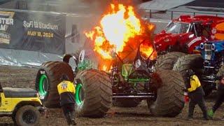 Monster Jam San Francisco 2024 SHOW 1 FULL SHOW