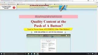 Article Builder Review - Create High Quality Articles At The Push Of A Button...