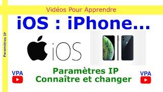 Adresse MAC et Paramètres IP - iOS (iPhone et iPod touch)