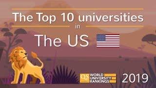 Meet The US's Top 10 Universities 2019