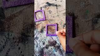 Diy kitchen with glitter sheet YouTube shorts for Amrita art and craft
