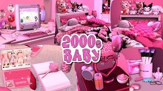 *FREE* Pink Y2K Bedroom Download | Clutter/Furniture CC Folder +  CC Links | The Sims 4