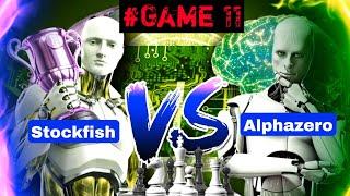 Alphazero is Great !! Alphazero vs stockfish Game 11 | alphazero stockfish | alphazero chess | ai