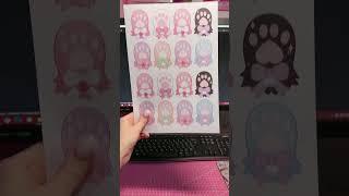 Делаю стикеры  #diy #творчество #ручная_работа #рисование #наклейки