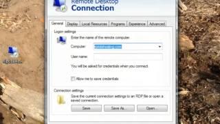 How to create a Remote Desktop Connection Shortcuts