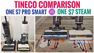 Tineco Floor One S7 PRO Smart vs Tineco Floor One S7 Steam Floor Cleaner Comparison