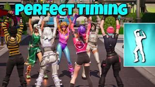 Fortnite Perfect Timing - Independence Emote (Tate McRae - Exes )