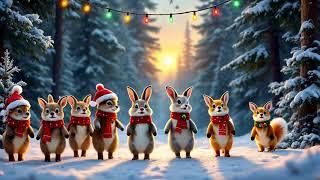  Live Christmas Dance Party: Adorable Dancing Animals in a Magical Winter Wonderland! 