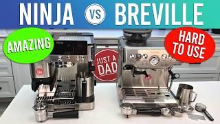 Ninja Luxe Cafe ES601 vs Breville Barista Express BES870XL Espresso Machine COMPARISON  Who Wins?