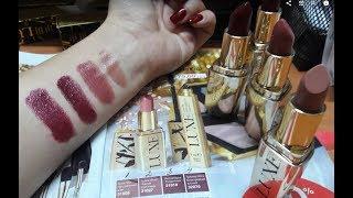 НОВИНКА Каталога Avon 17/2018 - помады  LUXE Эйвон Свотчи 4 новых оттенков!!