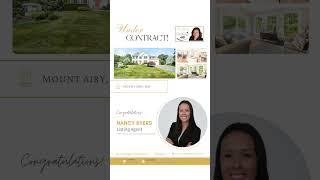  UNDER CONTRACT in #MountAiry, MD! 