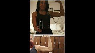 Arm Workout in Grey Dress by Kim Townsel | Easy Arm Exercises