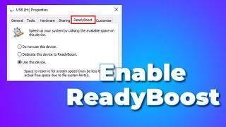 How to Enable ReadyBoost on Windows 11/10 (2025) (Full Guide)