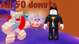 Roblox Speed Run 4 update (Donut event) | ALL 50 DONUTS |