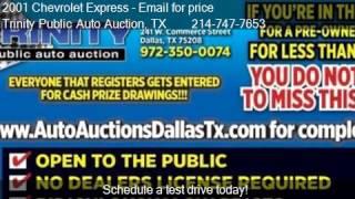 2001 Chevrolet Express  - for sale in Dallas, TX 75208