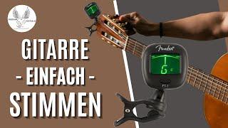 Gitarre stimmen für Anfänger - Stimmen der Gitarre mit Stimmgerät | Tipps & Tricks