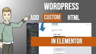 Add Custom HTML in #Elementor #WordPress