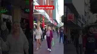 Alanya Antalya street tour 2024