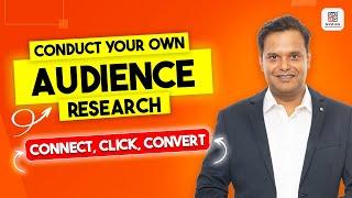 How to conduct audience research using SparkToro | Target Audience Research Sparktoro