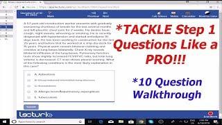 USMLE Step 1 Questions - How to Answer (Like a PRO!) 2018 [THOUGHT PROCESS]