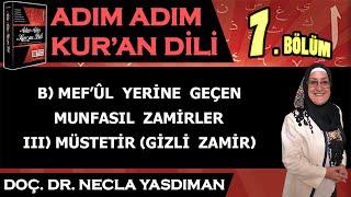 Adım Adım Kur'an Dili Kitabından 7.BÖLÜM (Sayfa 55-68 Arası) Necla Yasdıman ile Arapça Dersleri