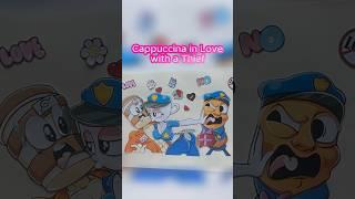 Italian Brainrot | Ballerina Cappuccina in Love with Assassin, Sahur Furious | Sticker Book DIY