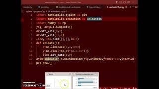 python animation | Matplotlib