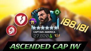 ASCENDED CAP INFINITY WAR IN 2024: The OG King of the Science Class! | Old Gems Series | Mcoc