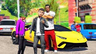 ОТЕЦ И СЫН В GTA 5 - СПАЛИЛ СЫНА С СИГАРЕТОЙ! ШКОЛЬНИК НА LAMBORGHINI HURACAN! ВОТЕР