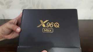 X96Q Max Android 10  TV Box Unboxing