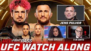 #UFC306 Watch Along w/ Jens Pulver, Pearl Gonzalez and TJ De Santis