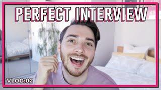 THE APPLICATION PROCESS - VLOG 02: was this the perfect interview? a week in the life of a Designer
