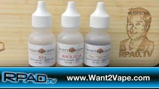 Want2Vape Review: RY4, Rock Star, The Blond