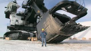 P&H Mining Equipment 4100 AC Mining Shovel Walkthrough