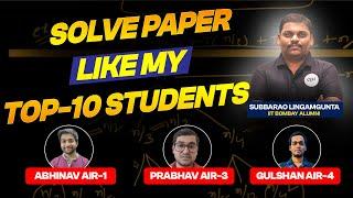 SOLVE PAPER  LIKE MY TOP-10 STUDENTS |  MUST WATCH  | GATE ASPIRANTS  #gate2025 #gateexam #gatepyqs