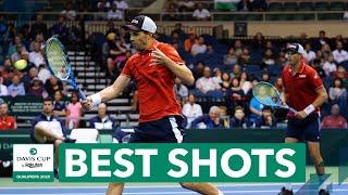 Best shots from Team USA vs Uzbekistan | Davis Cup 2020 Qualifier