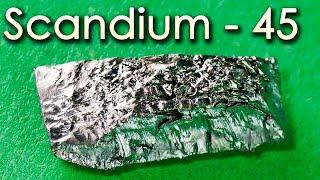 Scandium ist ein Metall, das seltsame Geräusche macht!