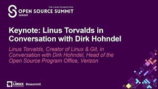 Keynote: Linus Torvalds in Conversation with Dirk Hohndel