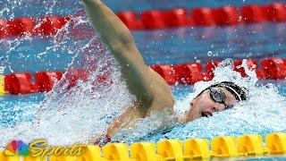 Kate Douglass leads Team USA's WORLD RECORD 4x100 free relay at short course Worlds | NBC Sports