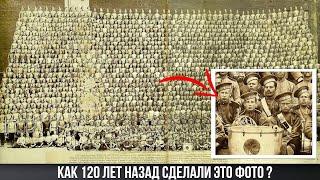 Странное фото 1903 года! Кто его СДЕЛАЛ? Кексгольмский полк...