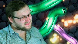 Slither.io ► КАК НЕ НАДО ГОНЯТЬ ЗМЕЮ ► ДАВАЙ ГЛЯНЕМ