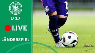 LIVE  Deutschland vs. Tschechien | U 17 Nationalmannschaft